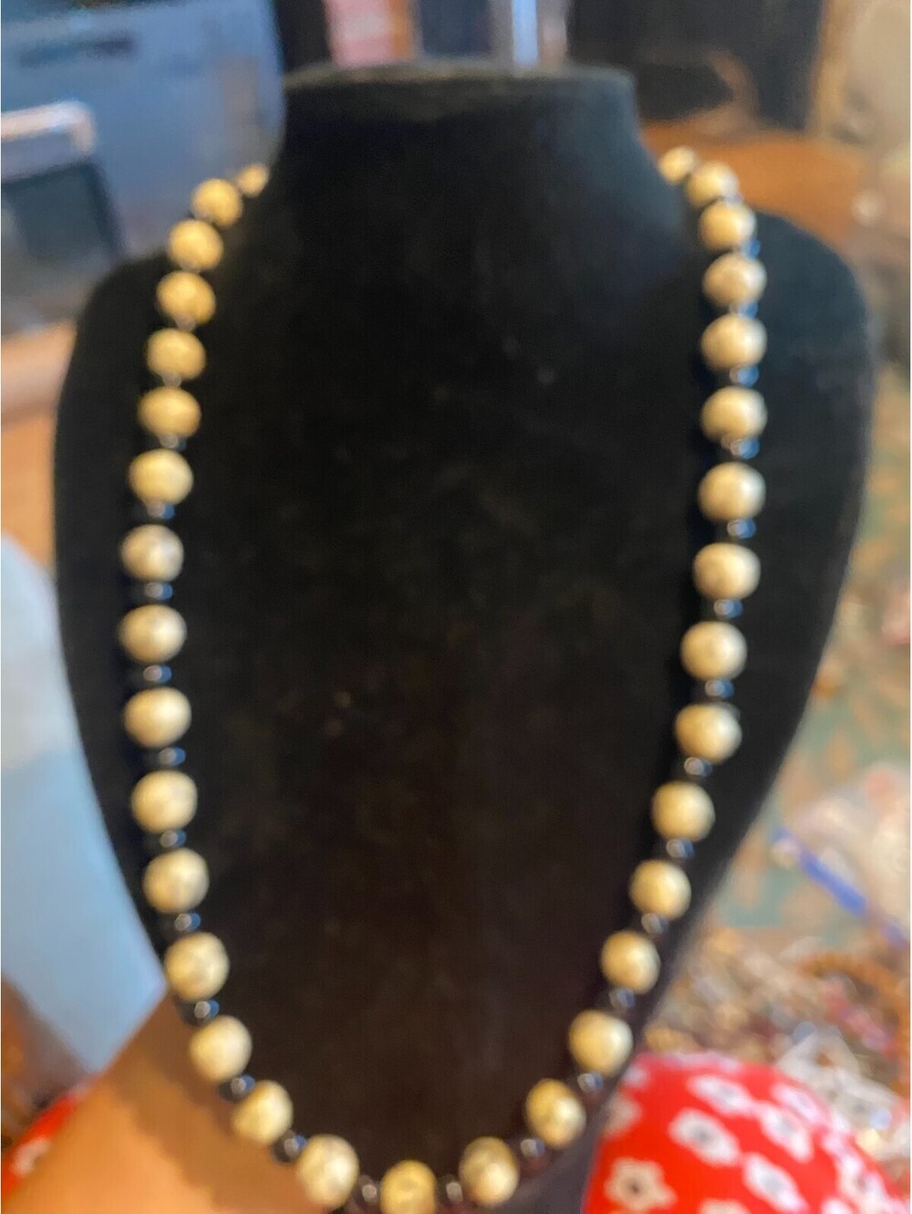 vintage boho statement necklace